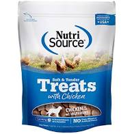 Nutrisource Soft & Tender Treats Chicken, 6oz