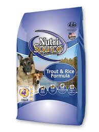 NutriSource Trout and Rice Dry Food