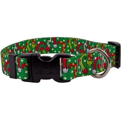 Yellow Dog Design Collar, Christmas Stockings