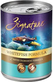 Zignature Whitefish Formula Canned Dog Food