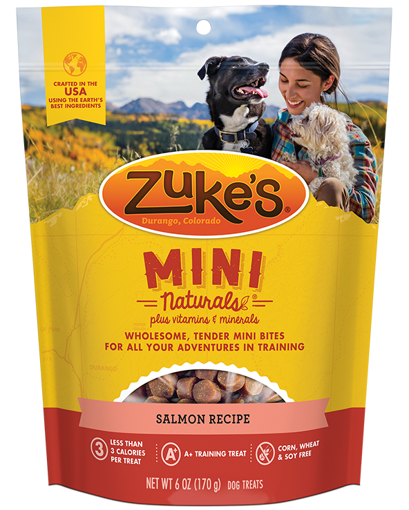 Zuke's Mini Naturals Salmon Treats 6oz
